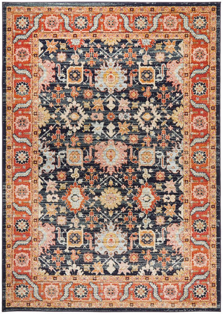 Legacy Navy Polypropylene Rug - Pre Order