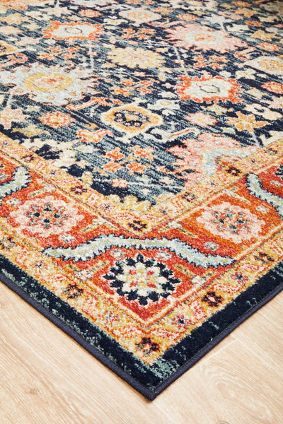 Legacy Navy Polypropylene Rug - Pre Order