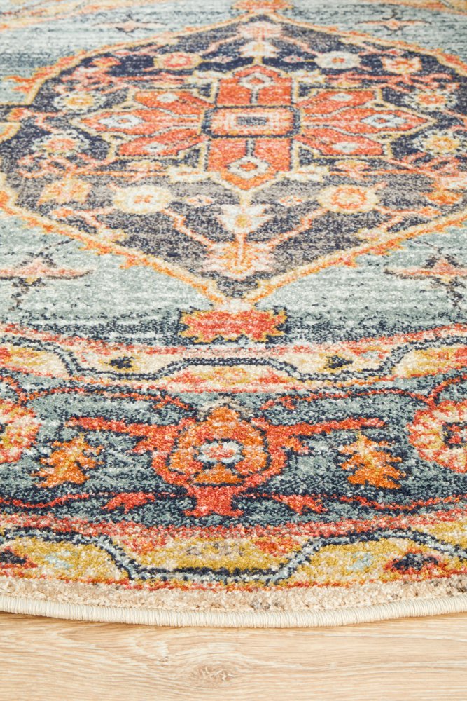 Legacy Rust Polypropylene Rug - Pre Order