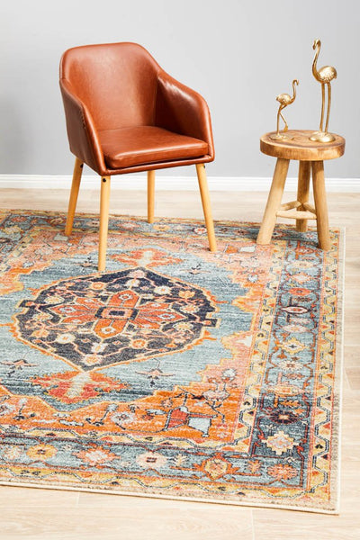 Legacy Rust Polypropylene Rug - Pre Order