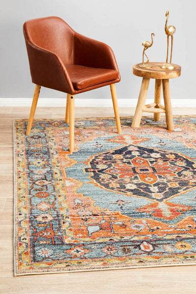 Legacy Rust Polypropylene Rug - Pre Order