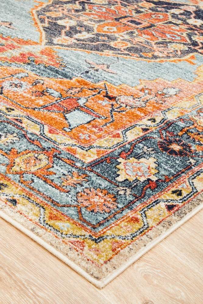 Legacy Rust Polypropylene Rug - Pre Order
