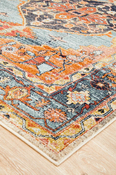 Legacy Rust Polypropylene Rug - Pre Order
