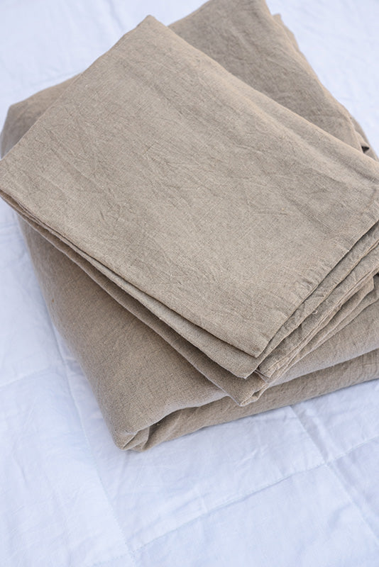 French Linen Padded Bed Cover Home On Darley Mona Vale