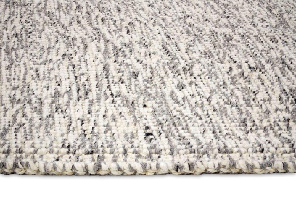 Orion Silver Jute & Wool Rug - Pre Order
