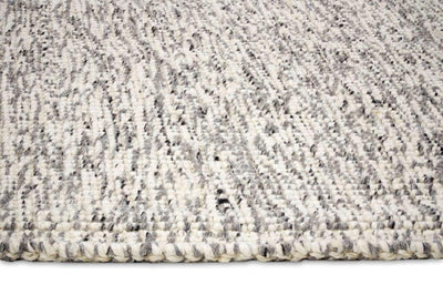 Orion Silver Jute & Wool Rug - Pre Order