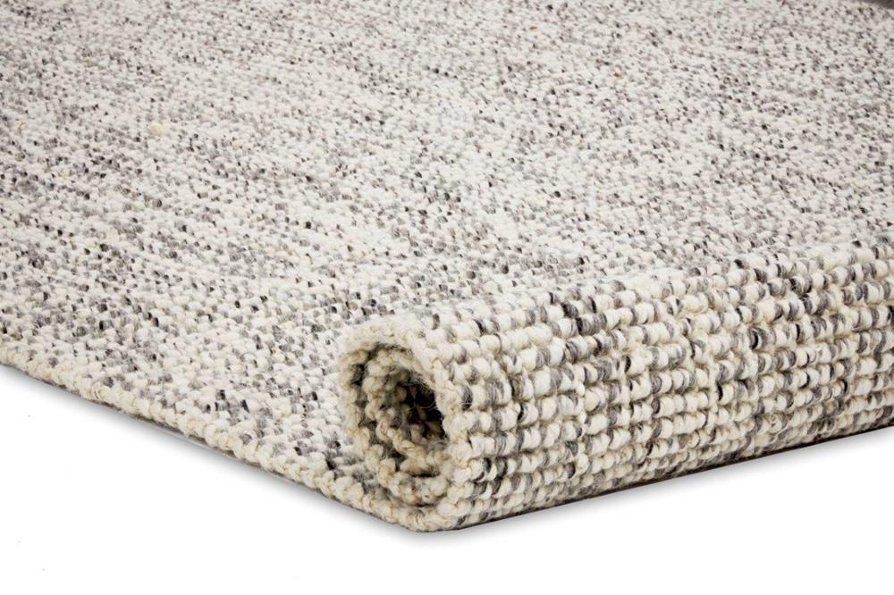Orion Silver Jute & Wool Rug - Pre Order