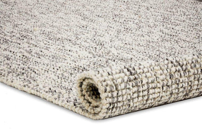 Orion Silver Jute & Wool Rug - Pre Order