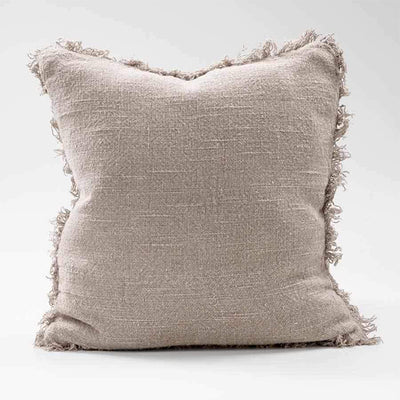 Eadie Bedouin Linen Cushion - Natural - Home On Darley Mona Vale