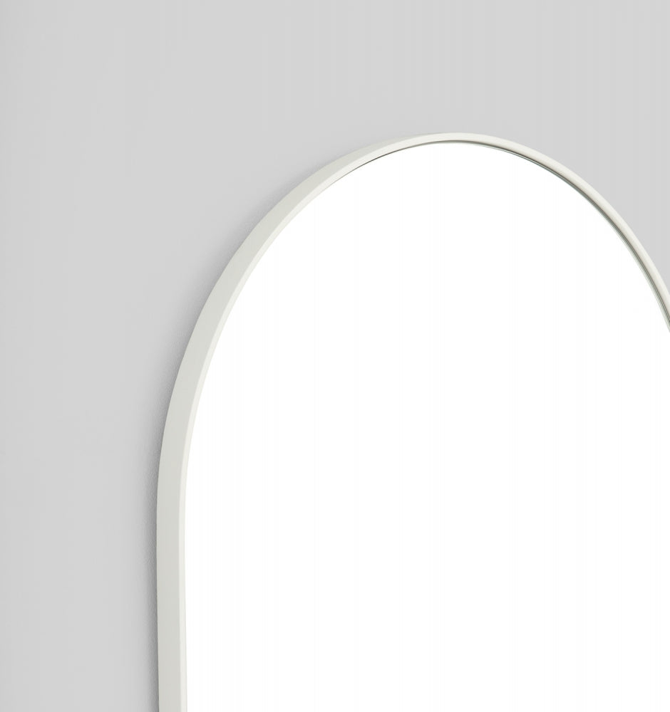 Bjorn Bright White Arch Mirror - PRE ORDER