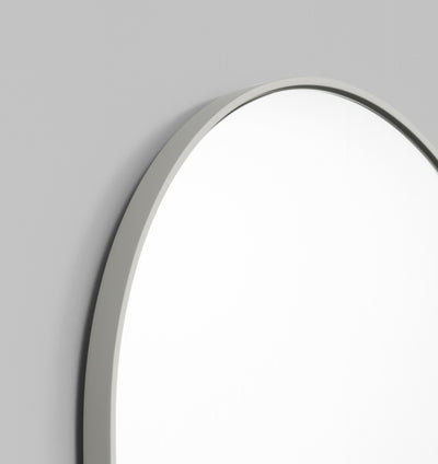 Bjorn Oval Dove Rim Mirror - PRE ORDER