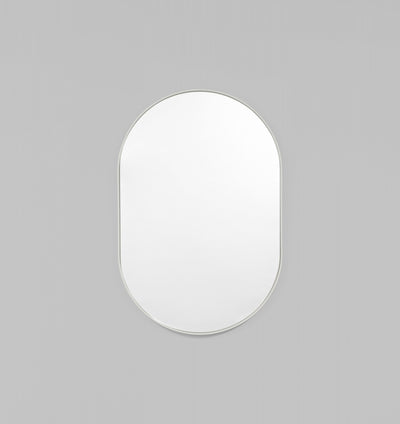 Bjorn Oval Dove Rim Mirror - PRE ORDER
