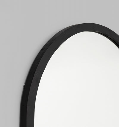 Cove Leaner Black Arch Mirror 100 x 180cm - PRE ORDER