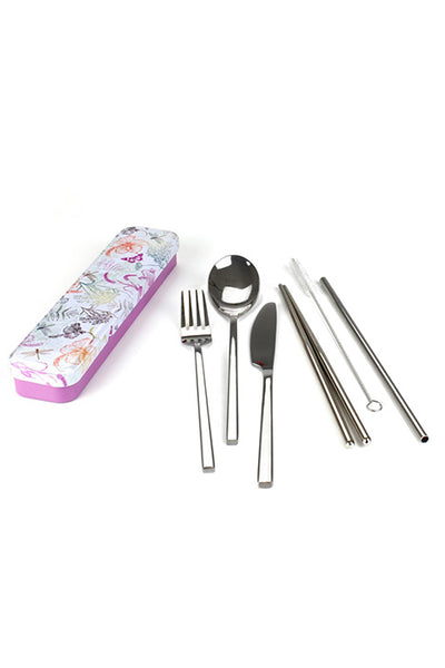 Home On Darley Carry Your Cutlery Tin Set