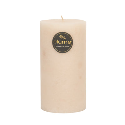 Coconut Lime Pillar Candle
