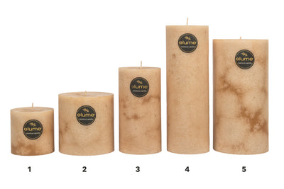 Coconut Vanilla Pillar Candle