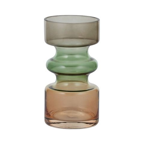 Gerta Glass Vase Sage Multi