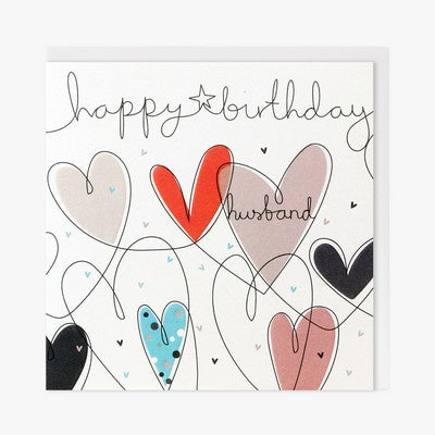 Happy Birthday Husband Greeting Card