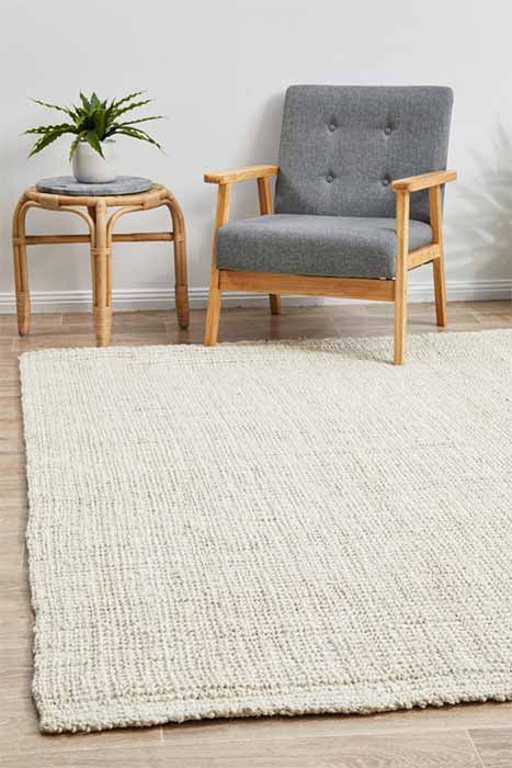 Bleached Jute Rug - Pre Order