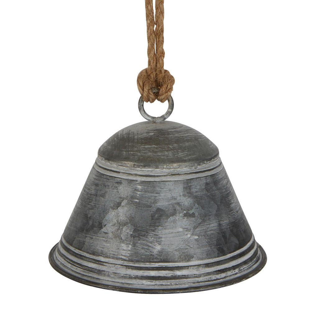 Limoj Hanging Bell Silver Large