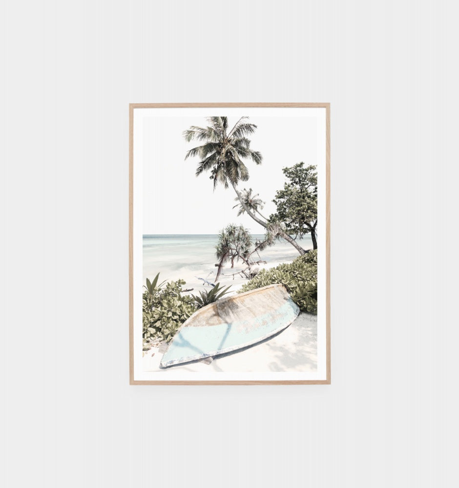 On Island Time Framed Print