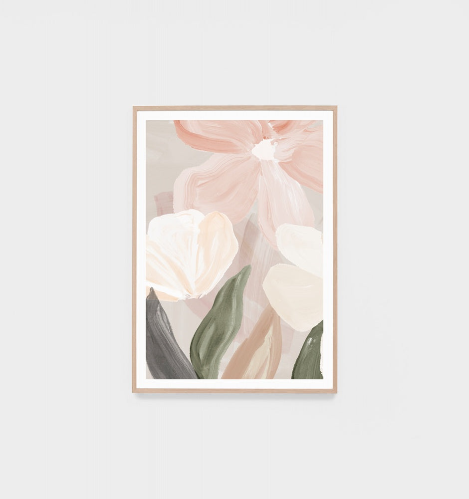 Painterly Bouquet #2 Framed Print