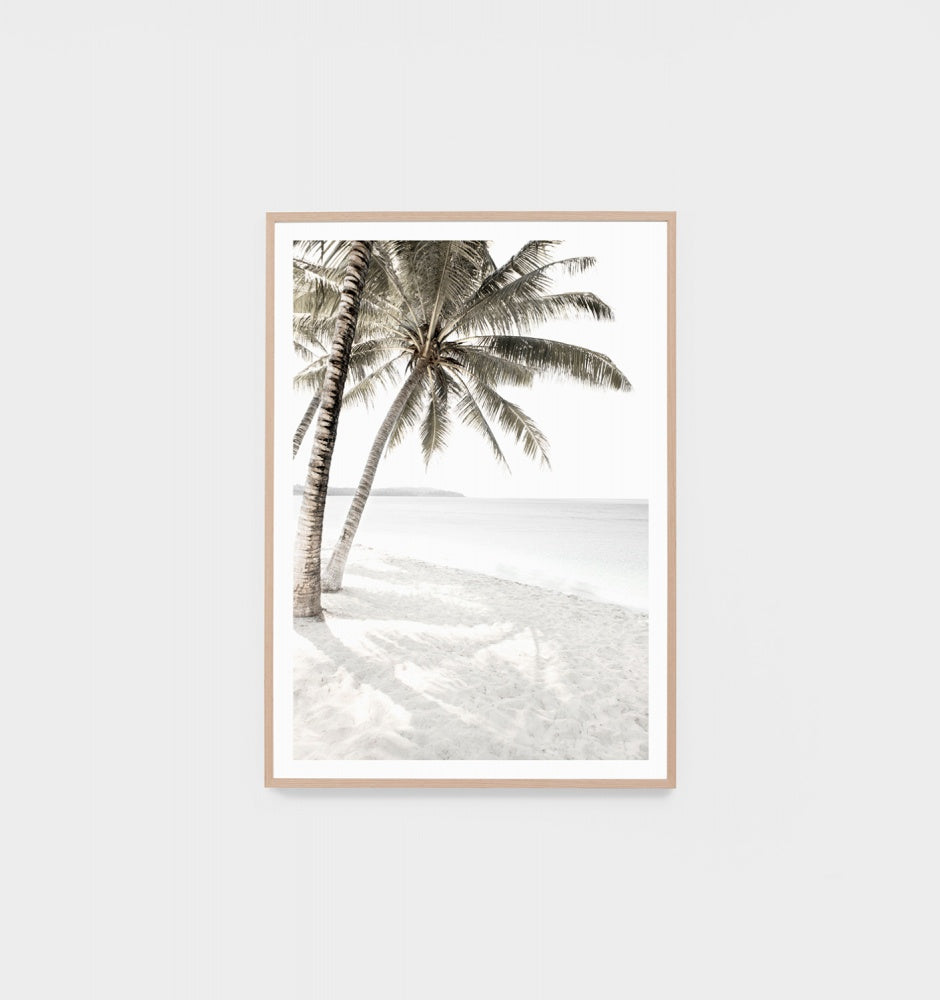Peaceful Palms Framed Print